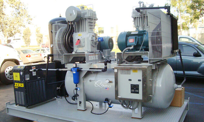 Industrial air sales compressor manufacturers