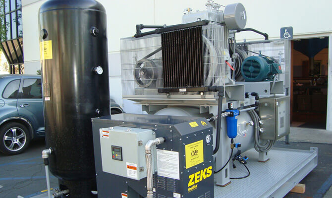 Industrial Compressed Air Units, Fabrication and Repair Services