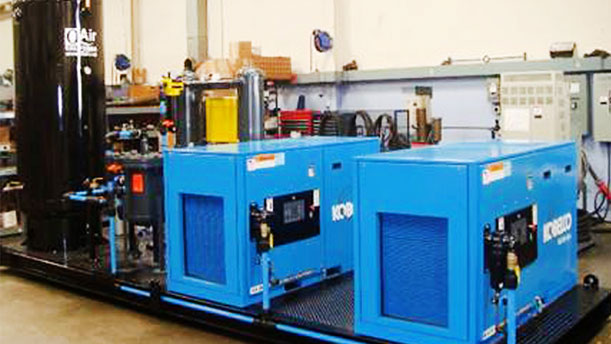 industrial air compressor fabrication