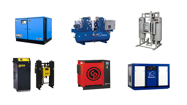 industrial air compressor shop